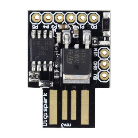 ATTINY85 Portable Micro USB Development Board